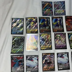 Pokemon TCG VMAX + V Lot 23 Cards Total - Image 2