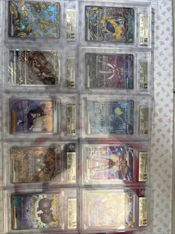 Pokemon 10x SAR LOT ALL PRISTINE & GEM MINT BECKETT GRADED CARD LOT #2 - Image 1