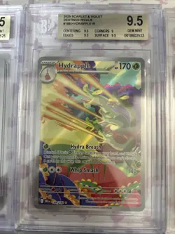 Pokemon 10x Graded Card Lot All illustration rares Beckett Bgs #5 - Image 3