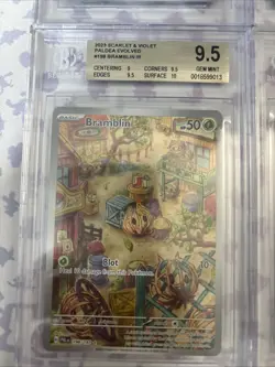 Pokemon 10x Graded Card Lot All illustration rares Beckett Bgs #5 - Image 4