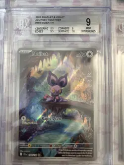 Pokemon 10x Graded Card Lot All illustration rares Beckett Bgs #5 - Image 5
