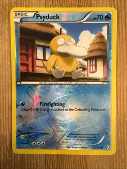 Psyduck - 33/149 - 2012 Reverse Holo Common Boundaries Crossed Pokemon Card VLP - Image 1