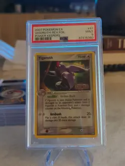 Vigoroth 41/108 EX Power Keepers Reverse Holo Stamped Pokemon Card - PSA 9 - Image 1