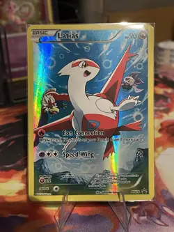 Pokemon 2013 XY Promos Latias Black Star Promo Card XY78 MP - Image 1