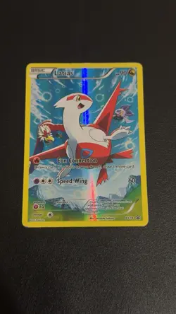 Pokemon Latias TCG Full Art Holo Black Star Promo Card XY78 - Image 1