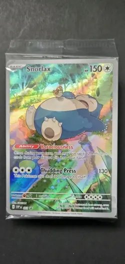 Pokemon S&V 151 Snorlax Black Star Promo 051 - Sealed / Unopened - English Card - Image 1