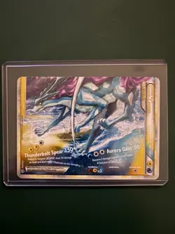 Pokemon Raikou & Suicune LEGEND Holo Card (bottom) 93/95 Thunderbolt Spear - Image 2