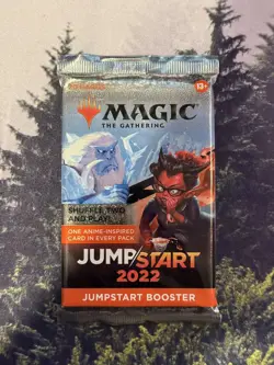 🎉 See Through, Clear Transparent Jumpstart 2022 Booster Pack Misprint Mtg Error - Image 1