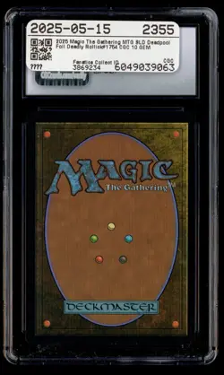 ***CGC 10 FOIL Deadly Rollick Deadpool Secret Lair*** MTG Promo Magic Kid Icarus - Image 2