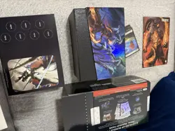 Magic the Gathering Final Fantasy Gift Bundle *BOX LANDS POSTER + COUNTERS ONLY* - Image 2