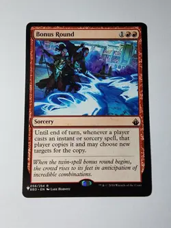 Bonus Round The List Reprints Regular - Image 1