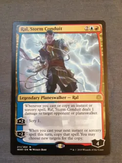 Ral, Storm Conduit NM War of the Spark MTG FREE SHIPPING - Image 1