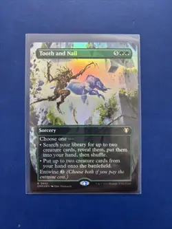 Tooth and Nail (Borderless) Commander Masters Foil - Image 1