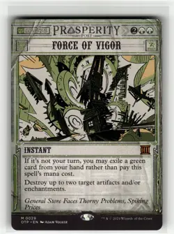 FORCE OF VIGOR Breaking News #29 OTP(NM+)(MTG) - Image 1