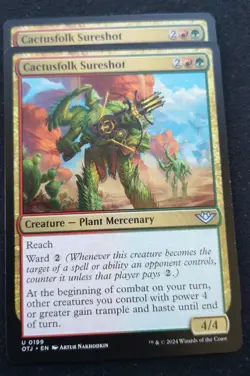 Cactusfolk Sureshot X2 - OTJ - NM Unplayed - EN - 0199 - Image 1