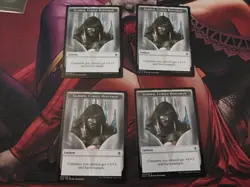 MTG Emblem - Garruk, Cursed Huntsman. Throne of Eldraine. NM - Image 2