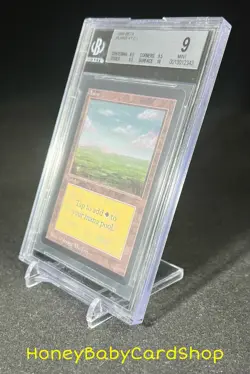 MTG Limited Edition Beta 1993 Plains (C) BGS 9.0 MINT Old School 93/94 - Image 3