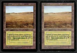 ***Beta Savannah (Dark Ink Saturation on Front Misprint)*** MTG Magic Kid Icarus - Image 3