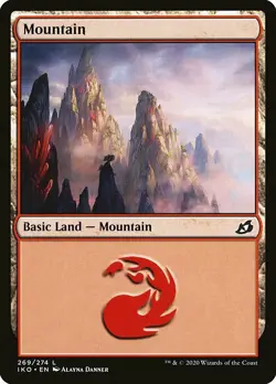 MTG Ikoria L Mountain #269 PLAYSET 4x x4 - Image 1