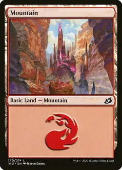 MTG Ikoria L Mountain #270 PLAYSET 4x x4 - Image 1