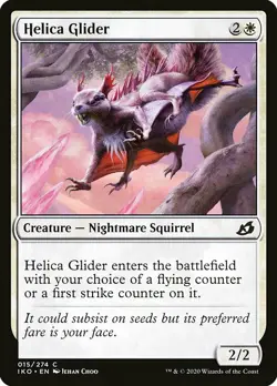 MTG Ikoria C Helica Glider #015 PLAYSET 4x x4 - Image 1