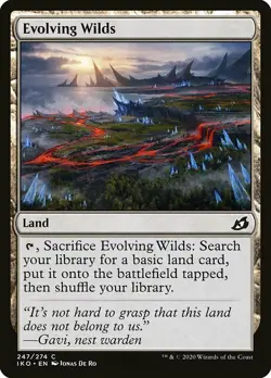 MTG Ikoria C Evolving Wilds #247 PLAYSET 4x x4 - Image 1