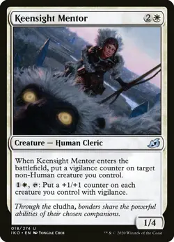 MTG Ikoria U Keensight Mentor #018 PLAYSET 4x x4 - Image 1