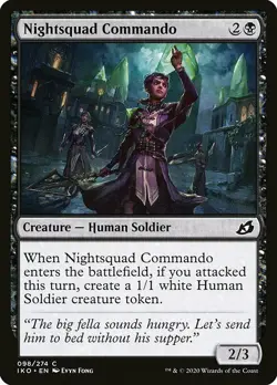 MTG Ikoria C Nightsquad Commando #098 PLAYSET 4x x4 - Image 1