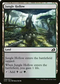 MTG Ikoria C Jungle Hollow #249 PLAYSET 4x x4 - Image 1