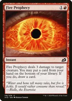MTG Ikoria C Fire Prophecy #116 PLAYSET 4x x4 - Image 1