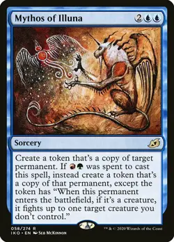 MTG Ikoria R Mythos of Illuna #058 - Image 1