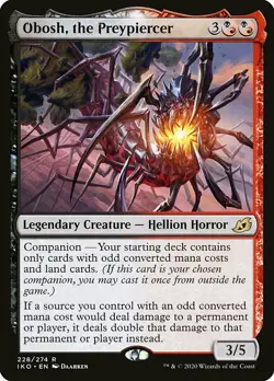 MTG Ikoria R Obosh the Preypiercer #228 - Image 1