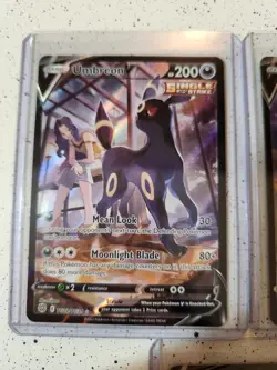 Pokemon TCG Lost Origin Brilliant Stars Lot Pikachu V Umbreon V & Mewtwo V - Image 5