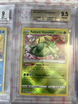 Pokemon 10x Graded Card Lot Big 3 N More All Beckett #9 - Image 4