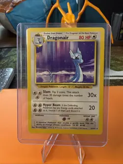 Pokemon TCG Dragonair 018/102 Base Set Regular LP Free US Shipping! - Image 1