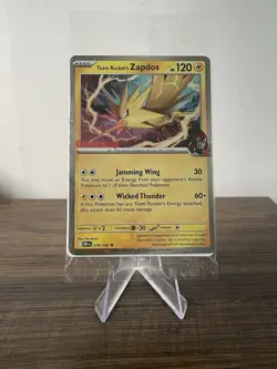 Team Rockets Zapdos 070/182 Sealed GameStop Promo - Pokemon TCG - Image 1