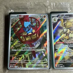 Pokemon TCG: Mega Evolutions ETB Promos Riolu & Alakazam Factory Sealed Promos - Image 2