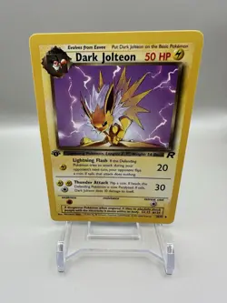 Pokemon Team Rocket Dark Vaporeon 1st Edition Jolteon Holo Jungle Flareon - Image 5