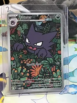 Pokemon TCG Haunter 027 Illustration Rare Promo Mega Evolution Battle Deck NM/M - Image 1