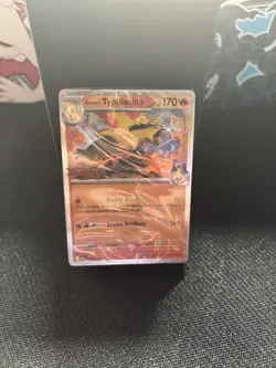 Pokemon Ethan's Typhlosion Stamped Destined Rivals Build and Battle Deck -Sealed - Image 1