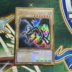 Yugioh! Red-Eyes Black Dragon MAGO-EN003 Gold Rare 1st Edition NM - Image 1