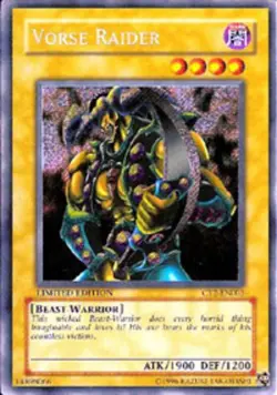 Yugioh! LP Vorse Raider - CT2-EN003 - Secret Rare - Limited Edition Lightly Play - Image 1
