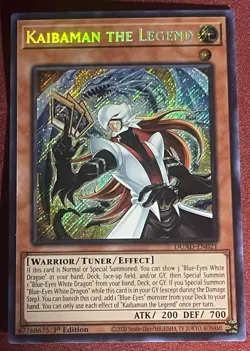YuGiOh Kaibaman the Legend Secret Rare 1st Duelist's Advance DUAD-EN021 English - Image 1