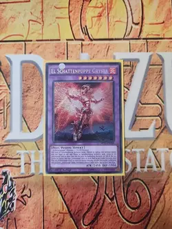 GERMAN El Shaddoll Grysta MP15-EN160 Secret Rare 1st Edition NM Yugioh - Image 1