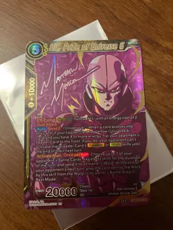 Dragon Ball Super Card Game Hit, Pride of Universe 6 Assault of the Saiyans... - Image 1