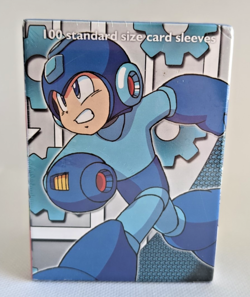 Dragon Shield: Mega Man Standard Card Sleeves (100) NIB-Minor crease in box back - Image 2