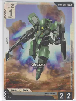 Graze - ST05-009 C+ Gundam Card Game - Near Mint/Mint - Image 1