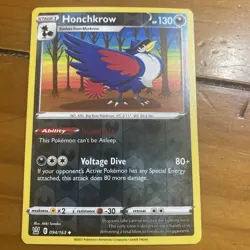 Pokemon cards Mint condition. Yanmega, Honchkrow, Gollet and Picachu Trainer 3D - Image 5