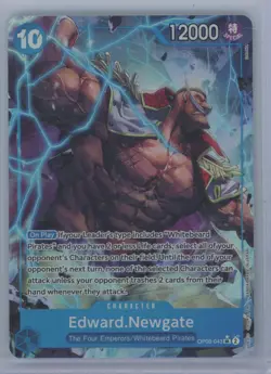 2024 One Piece Card Game Edward Newgate (Alternate Art) #OP08-043 - Image 1