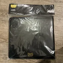 DRAGON SHIELD CARD CODEX ZIPSTER BINDER XL Black - Image 1